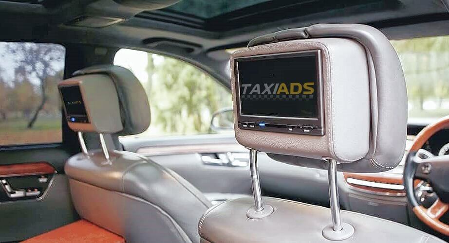 taxi ads media players